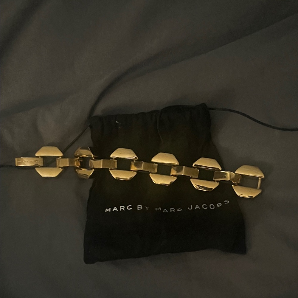 Marc by Marc Jacobs Chunky Gold Bracelet